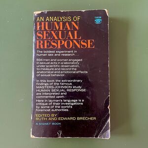 Vintage Sex Book Collectible An Analysis of Human Sexual Response 1966